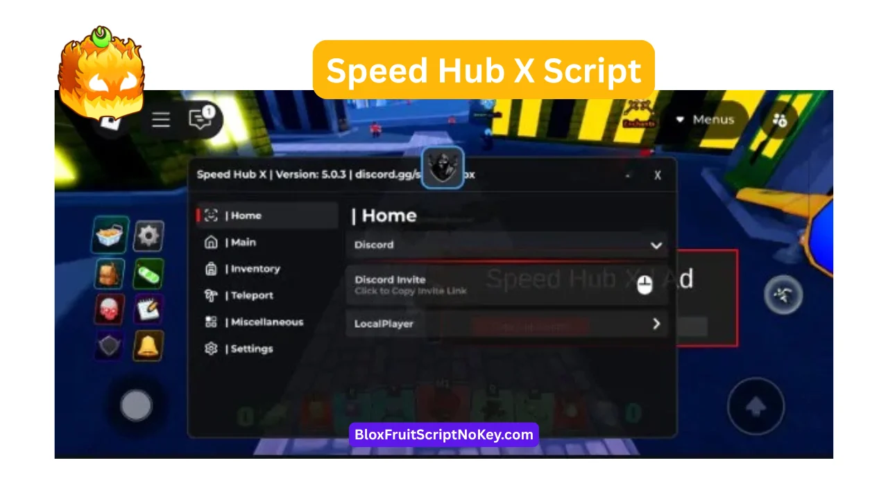 Speed Hub X Script - Blox Fruits